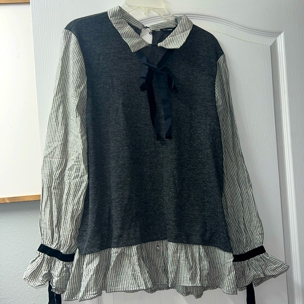 Dillards Blu Pepper Peplum Top